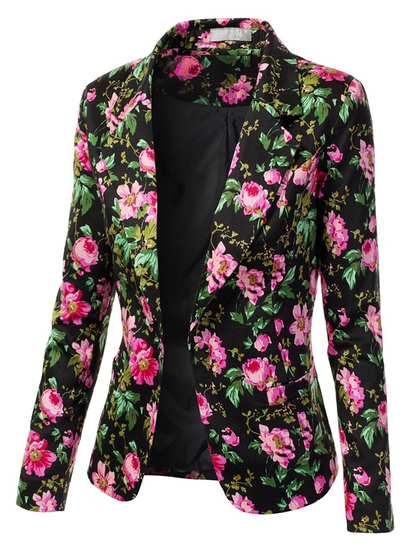 A Great Mens' Floral Blazer for Summers of 2014